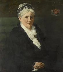 Maria Hermina Heemskerk (1827-1908). Ehefrau von Menno David Graf von Limburg Stirum