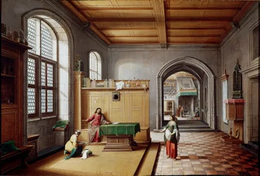Jesus bei Martha und Maria von Bethanien