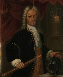 Porträt von Diederik van Durven, Generalgouverneur der Niederländischen Ostindien-Kompanie