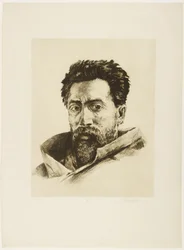 Ein Streikender, ca. 1888