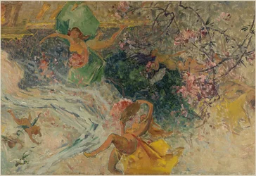 Skizze für das Rathaus von Aubervilliers: Allegorie (Decke des Festsaals)