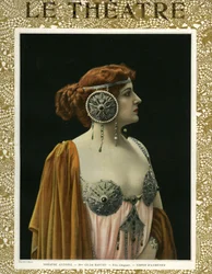 Gilda Darthy als Aspasia, Titelseite der Zeitschrift 