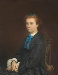Porträt einer jungen Frau, 1863