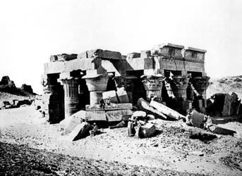 Ombos-Tempel, Nubien, Ägypten, 1887