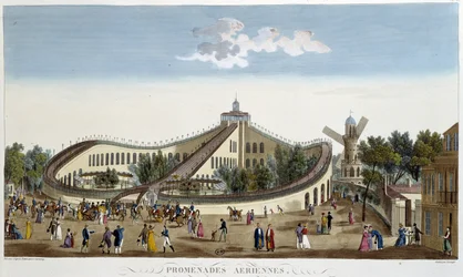 Luftspaziergänge, Fest zu Ehren von Louis XVIII am 2. August