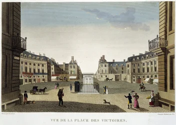 Place des Victoires - Paris von Courvoisier