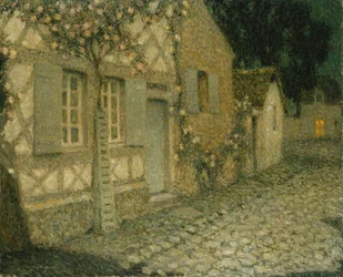 Das Haus des Gärtners im Mondlicht, Gerberoy