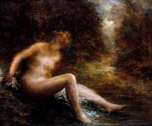 Jägerin. Gemälde von Henri Fantin-Latour