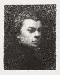 Porträt von Monsieur Fantin-Latour im Alter von siebzehn Jahren