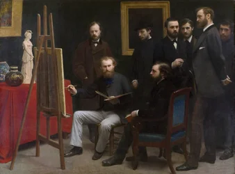 Ein Atelier in Les Batignolles