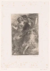 Drei Rheintöchter spielen auf dem Grund des Rheins (L’Or du Rhin. Scène I. Les Filles du Rhin, Leben und Werke von Richard Wagner)