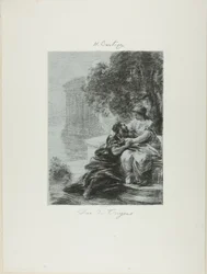 Duett der Trojaner, erste Tafel