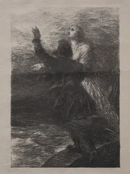 Der Fliegende Holländer: Akt III, Die Ekstase von Senta und dem Holländer