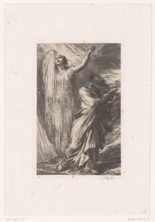 Wotan ruft die Erdgöttin Erda an, Siegfried. Akt III. Evokation von Erda, Leben und Werke von Richard Wagner (Serientitel)