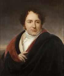 Porträt des Opernsängers Luigi Lablache (1794-1858)