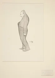 Stehender Mann