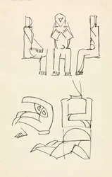 Fünf Figurenstudien