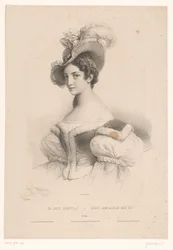 Junge Frau mit amourösen Gedanken (Il est gentil! / How amiable he is!) (Darstellungen von in Gedanken versunkenen Figuren)