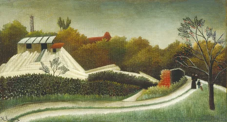 Sägewerk, Vororte von Paris, ca. 1893-95
