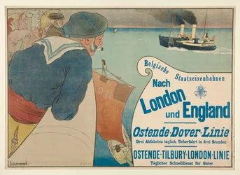 Belgische Staatseisenbahnen: Nach London und England