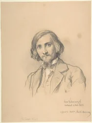 Porträt von Anton Heinrich Springer (1825-1895)