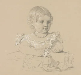 Porträt eines Kindes, 1800er Jahre