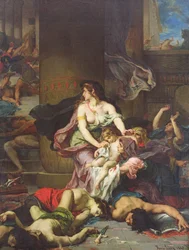 Joasch vor dem Massaker der königlichen Familie gerettet, 1867