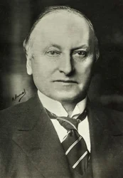 Porträt von Lord Georges Curzon
