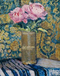 Blumenstrauß aus Pfingstrosen