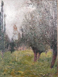 Landschaft mit Bäumen