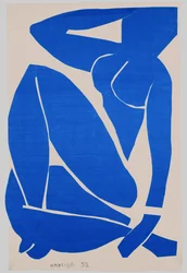 Blauer Akt III