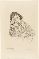 Mädchen beim Lesen