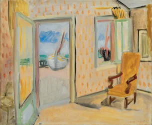 Innenraum, Offene Tür, um 1920-1921