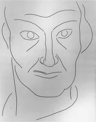 Porträt von Charles Baudelaire (1821-67), Illustration für Gedichte von Stephane Mallarme (1842-98) 1932