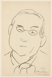 Porträt von Paul Léautaud