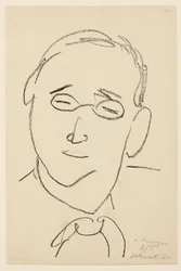 Porträt von Paul Léautaud