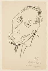 Porträt von Paul Léautaud
