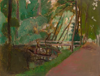 Sous-bois, um 1902-1903