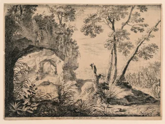 Johannes der Täufer predigt in der Wüste