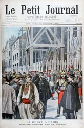 Ein Streik in Paris, 1898