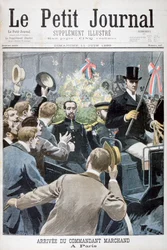 Ankunft von Kommandant Marchand in Paris, 1899