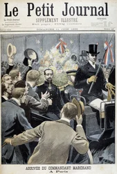 Ankunft des Kommandanten Marchand in Paris - in „Le Petit Journal“ vom 11.06.1899