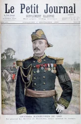 General Raoul le Mouton de Boisdeffre, französischer Soldat, 1895
