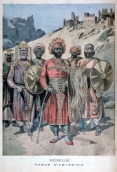 Menelik II. von Abessinien, 1895