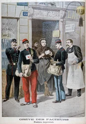 Postangestellte improvisieren, 1899