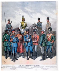 Russische Kavallerie, 1892