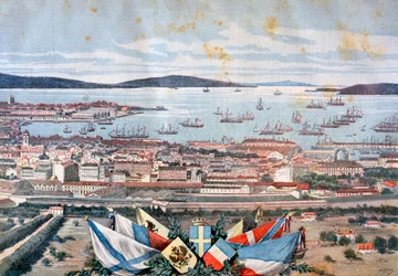 Der Hafen von Toulon, 1893