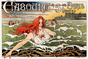Casino de Cabourg Poster, 1896