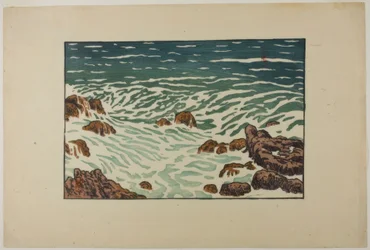 Kleine Welle aufsteigend, Pointe de la Haye