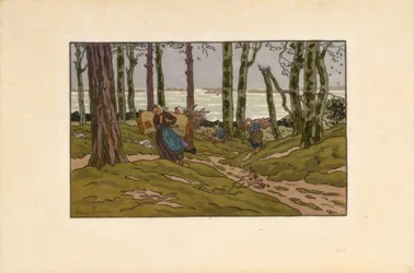 Nach dem Sturm, Bucht von Launay (Loguivy)